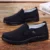 2026 Autumn Men’s Casual Breathable Cloth Shoes Low Top Flat Shoes Men’s Lace up Waterproof Leather Casual Shoes Lazy Men’s Shoe