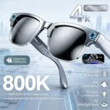 2026 AI Smart Glasses for Men And Women with 4K HD Camera 1080P Video 8MP 100+ Language Translation WiFi Bluetooth Call Sunglass