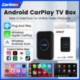 2026 CarlinKit Android TV Box LITE CarPlay Android Auto Wireless USB Adatper Support Netfilx Youtube Spotify For Car Multimedia