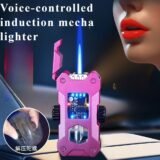2026 New High-tech Voice-controlled Ignition with 4 Intelligent Ignition Methods Inflatable Lighter High-end Gift