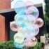 50pcs Colorful Balloon Rainbow Cake Topper for Baby’s Birthday Wedding Party Perfect Celebration Decor