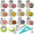 3 Sizes Cream Icing Piping Puff Nozzle Tips Stainless Steel Cupcake Puffs Injection Russian Syringe Confectionery Pastry Tool