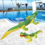 2Pcs PVC High Quality Summer Beach Funny Water Toys Blow Up Inflatable Crocodile Crocodile Toy Alligator Balloon Inflatable Toys