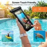 2PCS Waterproof Phone Pouch Sealed Dry Bag – For Beach Swimming Water Sports