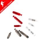 30/50pcs Fishing Rattles Insert Tube Shake Attract Tie Tying Sound Bar Baits Tools S M L