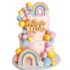 6/12ps Cakelove Colorful Birthday Candles With Stand Star Heart Cake Candle Baby Children Birthday Party Supplies Wedding Decor