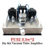 3.5w*2 Fu32 Vacuum Tube Amplifier Diy Kit High Power Low Distortion Sound Warms HIFI Amplifier Audio