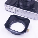 37 to 58 mm Square Lens Hood Retro Universal Lens Accessories for Sony Fujifilm Olympus Mirrorless Camera Lenses DV Camcorders