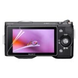 3 x PET Screen Protector Clear Soft Film for Sony Alpha A6400 A6500 A6300 A6000 A5100 A5000 A6600 NEX-7/6/6L/5/5N/5T/5R/3/3N/3C