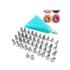 Ice Cream Biscuit Cake Decoration Cookie Baking Tool Sultan Tube Russian Pastry Tip Icing Piping Nozzles
