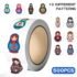 1Pcs Baby Teether Gloves Kids Cartoon Chick Shape Teether Toy Silicone Dental Care Gums Anti-eating Hand ​Molar Baby Accessorie