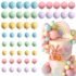 20Pcs 10inch Crystal Bubble Balloons Pastel Colorful Transparent Latex Balloons Birthday Party Decor Wedding Helium Globals