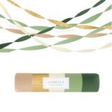 5Pcs Bohemian Style Paper Belt – Olive Green, Sage Green, Ivory, Gold, Khaki – Great for Weddings, Birthday, Bridal/Baby Party, Holiday Decoration, Party Decoration | Bohemian Decoration | Cultural Paper Tape, Paper Tape Decoration