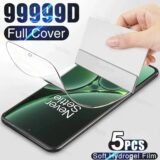 5PCS Full Cover Screen Protector For OnePlus Nord 3 5G Hydrogel Film For One Plus Nord CE 3 2 Lite 2T N100 N10 N200 N30 Film