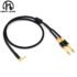 2m Nylon Jack Audio Cable 3.5 mm Aux Cable 3m 5m Male to Male Gold Plug Car Aux Cord for iphone Samsung Car Speaker Earphone