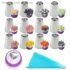 13PCS Russian Piping Tips Set Cake Decorating Kit- 7 Flower Nozzles,EVA Bag & Tools – for DIY Cake Puff Decoration Baking Tools
