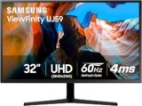 SAMSUNG 32″ UJ59 Series 4K UHD (3840×2160) Computer Monitor