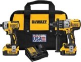 DEWALT 20V MAX Hammer Drill and Impact Driver