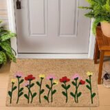 Abstract Art Bouquet Door Mat Creative Door Mat Props Home Door Decoration Front Door Welcome Mat Living Room Bedroom Carpet