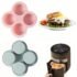 For Plaster Concrete Dessert Mousse DIY Round Stone Shape Cake Decorating Tools Silicone Cake Mold Baking Form Mold Soap Mould