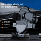 Air Vent Car Phone Holder Mount – Hands-Free Easy Clamp Cradle Cell Phone Holder for Vehicle Fits All 4 to 7 Inch Phones