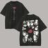 Summer New Men’s Street Style Letter Printed Breathable and Comfortable Round Neck T-shirt Outdoor City High Street Top