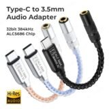 ALC5686 DAC Cable USB Type C to 3.5mm Jack HiFi Audio Amplifier Adapter Wired Earphone for iPhone16/15 Samsung Huawei
