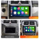 Android Car Radio Multimedia Player for Mercedes Benz B200 A B Class W169 W245 Viano Vito W639 Sprinter W906 CarPlay Auto GPS FM