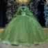 Skallean Exquisite Quinceanera Dresses for Girl Beads Appliques Off the Shoulder Vestidos De 15 Quinceanera Customized
