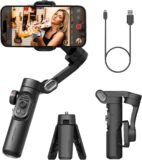 AOCHUAN 3-Axis Handheld Gimbal Stabilizer SmartXE for Smartphone for iPhone Android AI Face Tracking TikTok Vlog