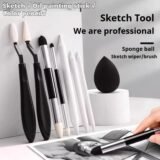 Artist Blending Sponge Pens Washable Dual-Tip Pastel Stumps & Sketch Brushes – Versatile Art Foam Blenders For Drawing Painting