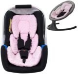 Baby stroller cushion universal insulation mattress insert for car seat, breathable mesh on both sides for all seasons