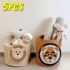 Simulated Animal Imitation Rattan Woven Storage Basket Household Storage Decoration Decoration Fruit Toy Basket Handmade Crafts