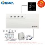 Beok 3A Water Floor Heating System Hub Controller for Smart WIFI Thermostat for Actuators Gas Boiler 8-Channel Zone Heating