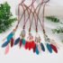 Turkey Bohemian Black Blue Stone Ethnic Coin tassel necklace Turkish Gypsy Boho Beach Choker Bib India Necklace for Women Party