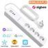 Multifunctional 1Gang 6 six-Hole Socket With USB+Type-c Charging 86-Type Concealed Universal Three Pin Plug With Switch Control