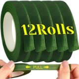 Bouquet Floral Stem Tape DIY Artificial Flowers Bouquets Tape Self-adhesive Wrapping Green Tape for Wedding Party Decor Supplies