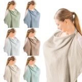 Breathable Breastfeeding Covers Baby Feeding Nursing Covers Adjustable Nursing Apron Outdoor Privacy Covers Mother Nursing Cloth