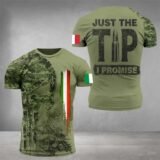 Camo Italy Flag T-shirt For Men Italian 3d Printed T Shirt Classic Short Sleeve Tee Shirt Oversized Sports Camouflage Tops Tees