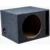 Car audio subwoofer enclosure vehicles, MDF material, black,
