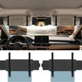 Car Sun Visor Extender Universal Car Visor Sunshade Extender with PC Lens Anti Glare Design Safe Automotive Interior Accessories