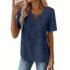 Stylish Women’s Ruffle Sleeve Printed Blouse Lightweight Soft Fabric Fashion Shirt For Office And Daily