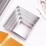 Cookie Cutter Set Square Cookie Cutter Mold Kit Multi-Functional Baking Tool Set For Making Cookies Soft Cakes And Pastries