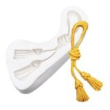 Curtain Tassels Silicone Mold Sugarcraft Chocolate Cupcake Baking Mold Fondant Cake Decorating Tools