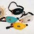 Waterproof Waist Bag Korean-style High-capacity Outdoor Sports Fanny Pouch Canvas Child Banana Bag for Girls Kids Bag
