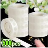 Double Sided Clear Sticky Point Tape Balloon Glue Dot Adhesive Birthday Wedding Party Balloons Glue Sticker Photoes Stand Arch