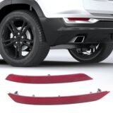 Driver/Passenger Side Rear Bumper Reflector Trim Cover For GMC Terrain 2018 2019 2020 2021-2024 84225882 84225883 Fog Light