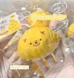 Durian Bear Squishy – Food Grade Silicone with a Frozen Butter Texture