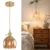 E27/E26 glass wall lamp Nordic hallway corridor bedside