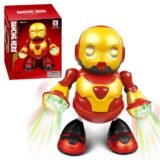 Electric Dancing Robot Model – Singing & Glowing Transforming Anime Toy Ideal Children’s Day Gift for Kids